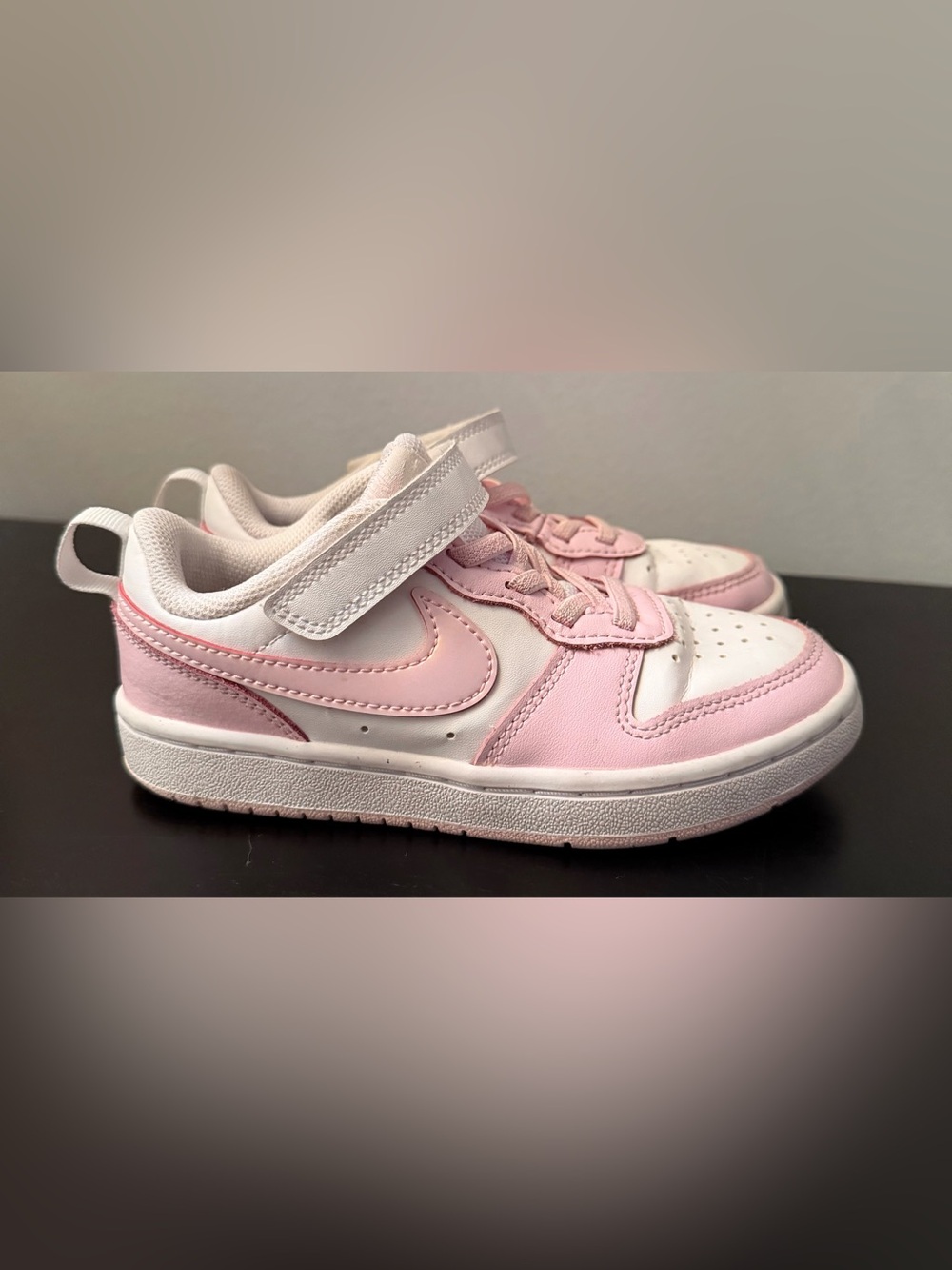 Nike Kids Pink Court Borough Low, 12c